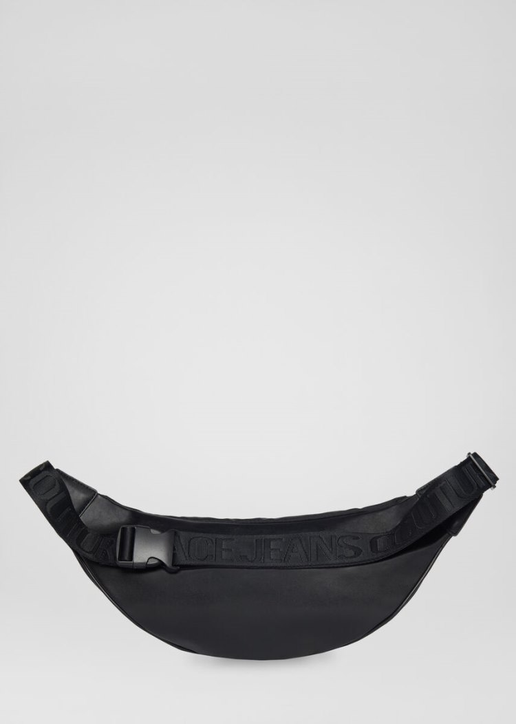 Versace Jeans Couture Logo Belt Bag Τσαντα Μεσησ Jeans Couture μαυρα | LF2PR2K