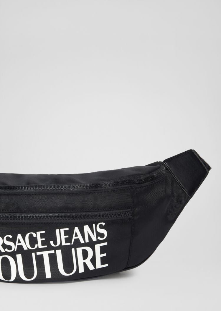Versace Jeans Couture Logo Belt Bag Τσαντα Μεσησ Jeans Couture μαυρα | LF2PR2K