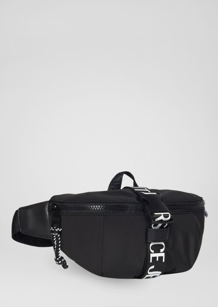 Versace Jeans Couture Logo Belt Bag Τσαντα Μεσησ Jeans Couture μαυρα | LX4DI08