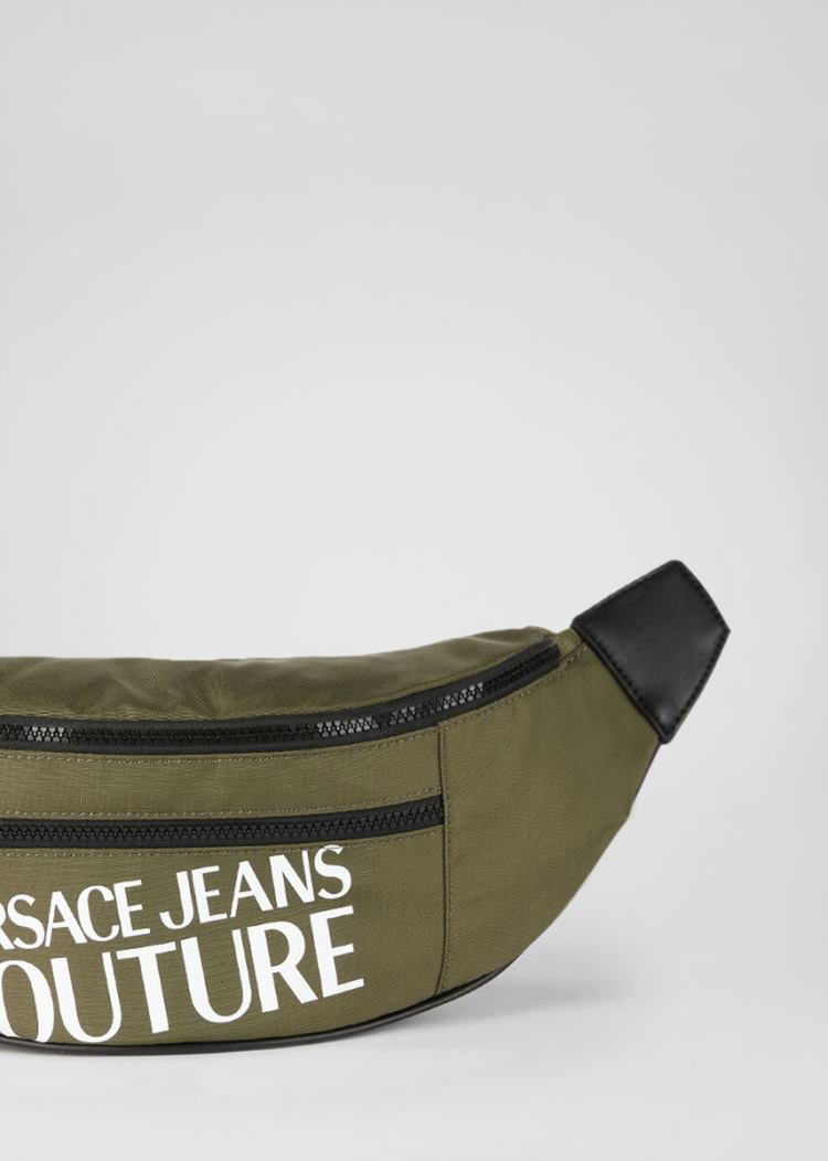Versace Jeans Couture Logo Belt Bag Τσαντα Μεσησ Jeans Couture πρασινο | MKBXGJ8