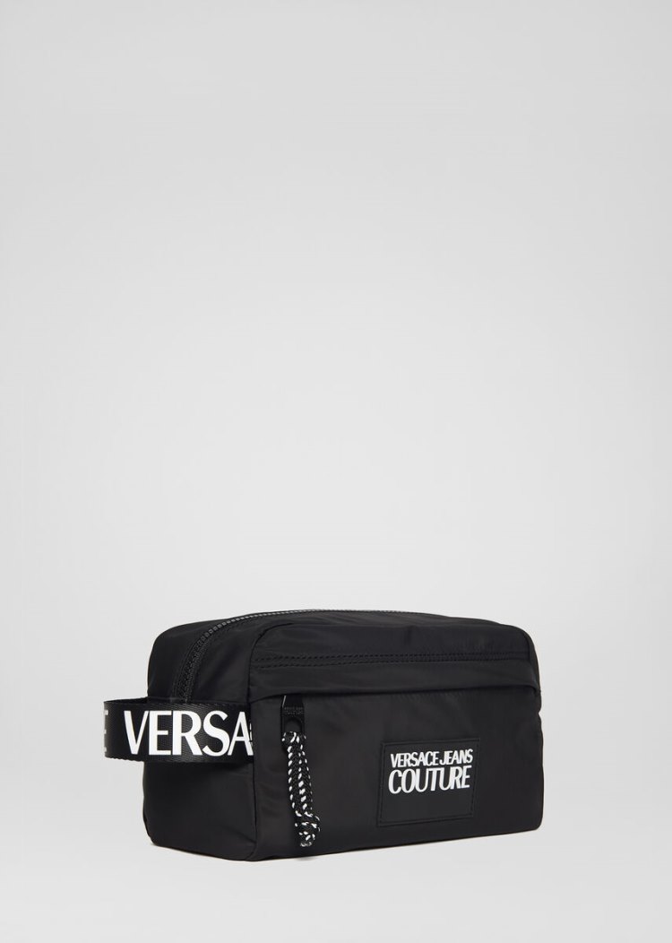 Versace Jeans Couture Logo Cosmetics Case τσαντα Jeans Couture μαυρα | 20IMCRO
