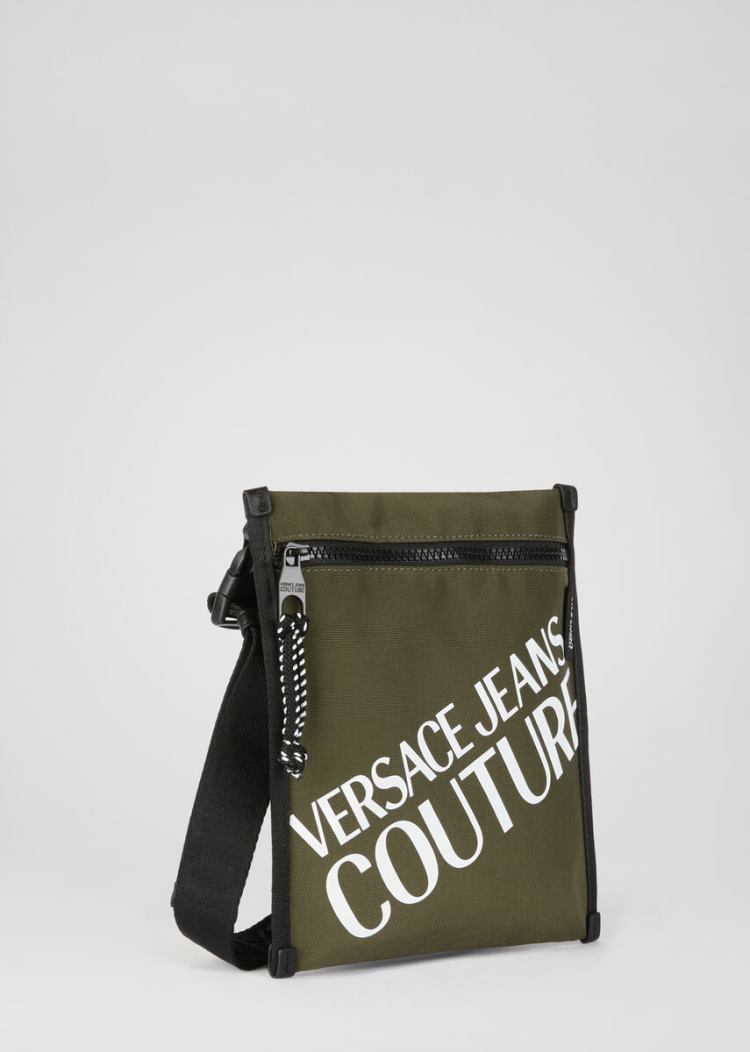 Versace Jeans Couture Logo Crossbody Bag τσαντα Jeans Couture πρασινο | OYXXRNU
