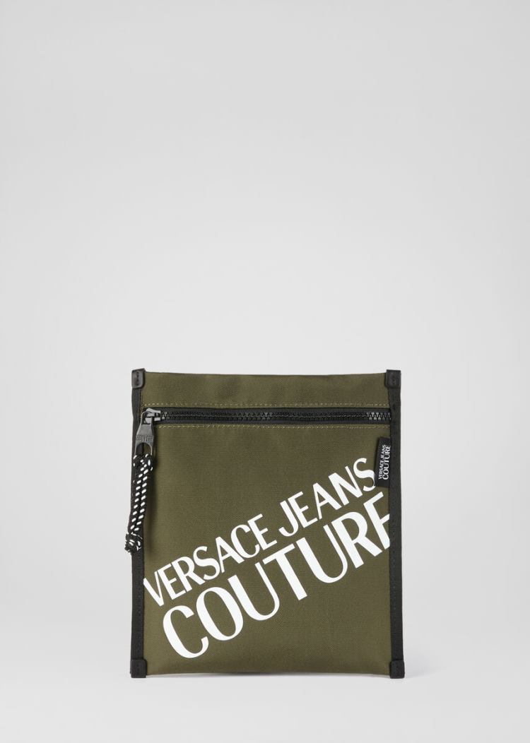 Versace Jeans Couture Logo Crossbody Bag τσαντα Jeans Couture πρασινο | OYXXRNU