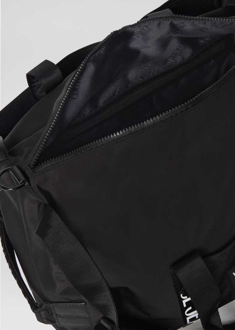 Versace Jeans Couture Logo Duffle Bag τσαντα Jeans Couture μαυρα | GQI5TLA