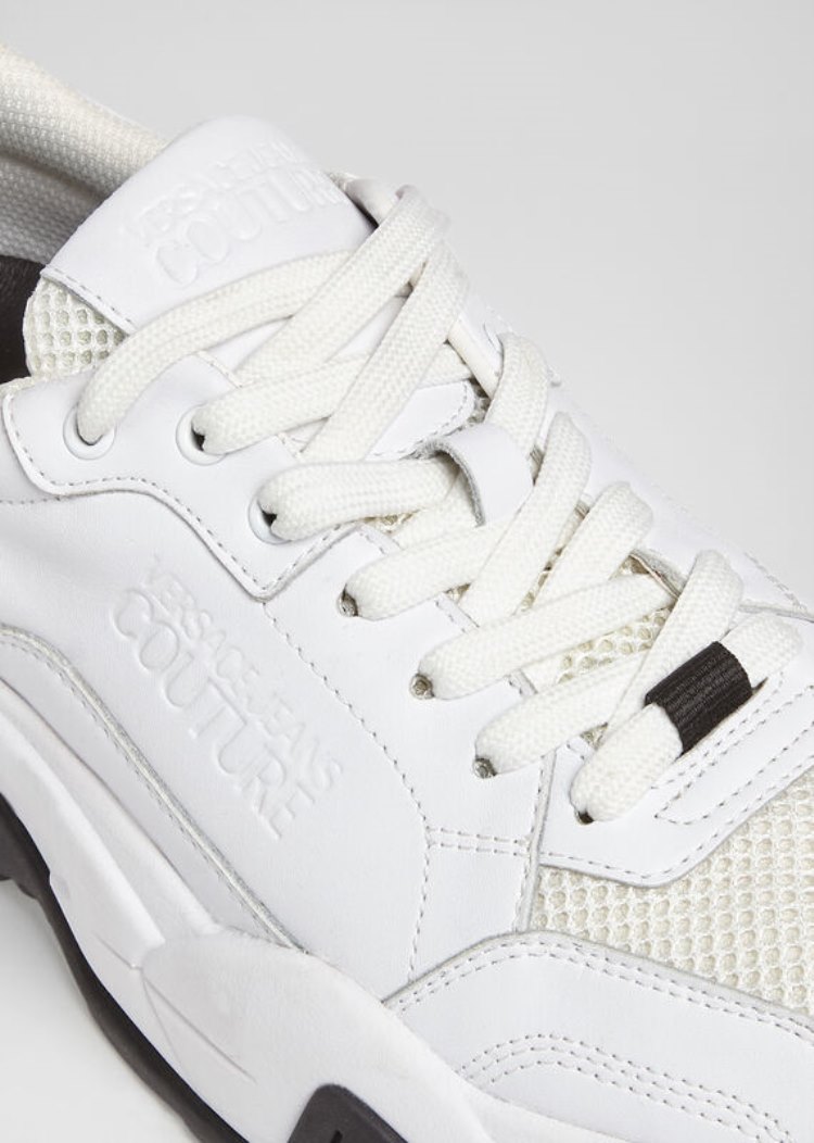 Versace Jeans Couture Logo Low Top Trainers αθλητικα Jeans Couture ασπρα | Z8J684Q