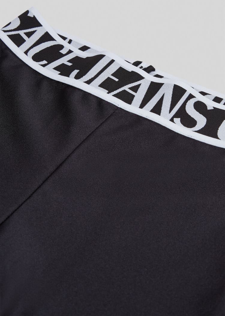 Versace Jeans Couture Logo Shorts σορτσ Jeans Couture μαυρα | BT0B2H7