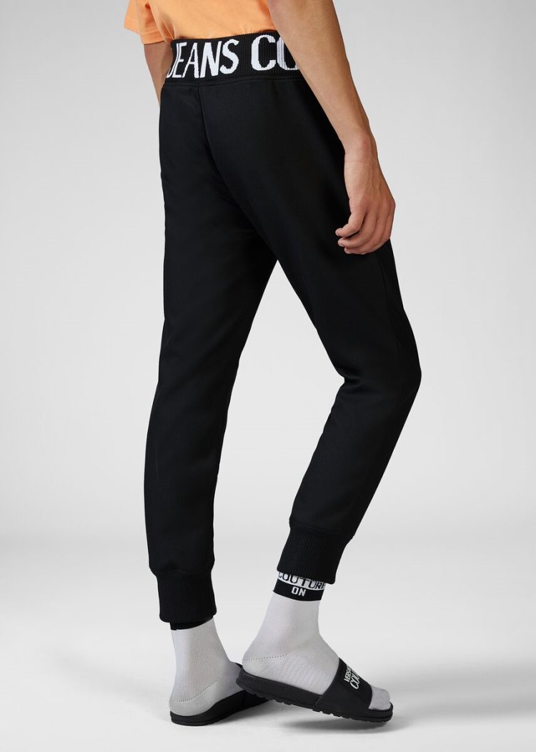 Versace Jeans Couture Logo Sweatpants παντελόνι Jeans Couture μαυρα | 89N1FK6