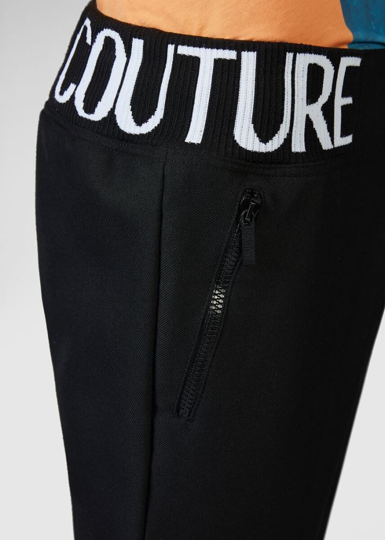 Versace Jeans Couture Logo Sweatpants παντελόνι Jeans Couture μαυρα | 89N1FK6