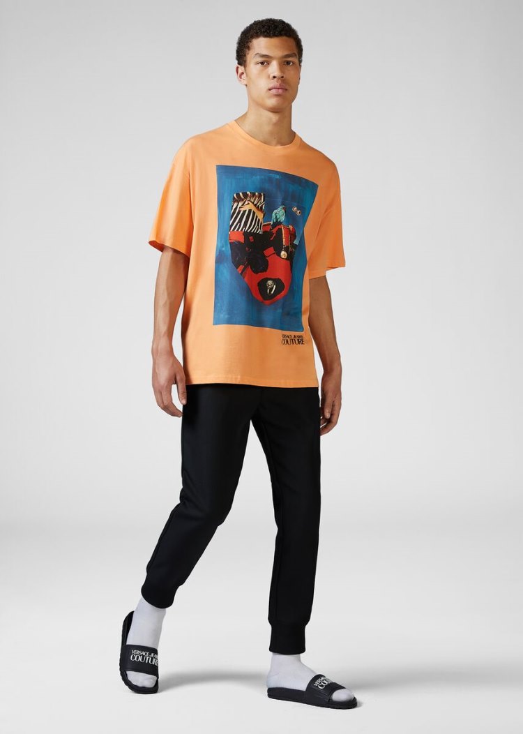 Versace Jeans Couture Logo Sweatpants παντελόνι Jeans Couture μαυρα | 89N1FK6