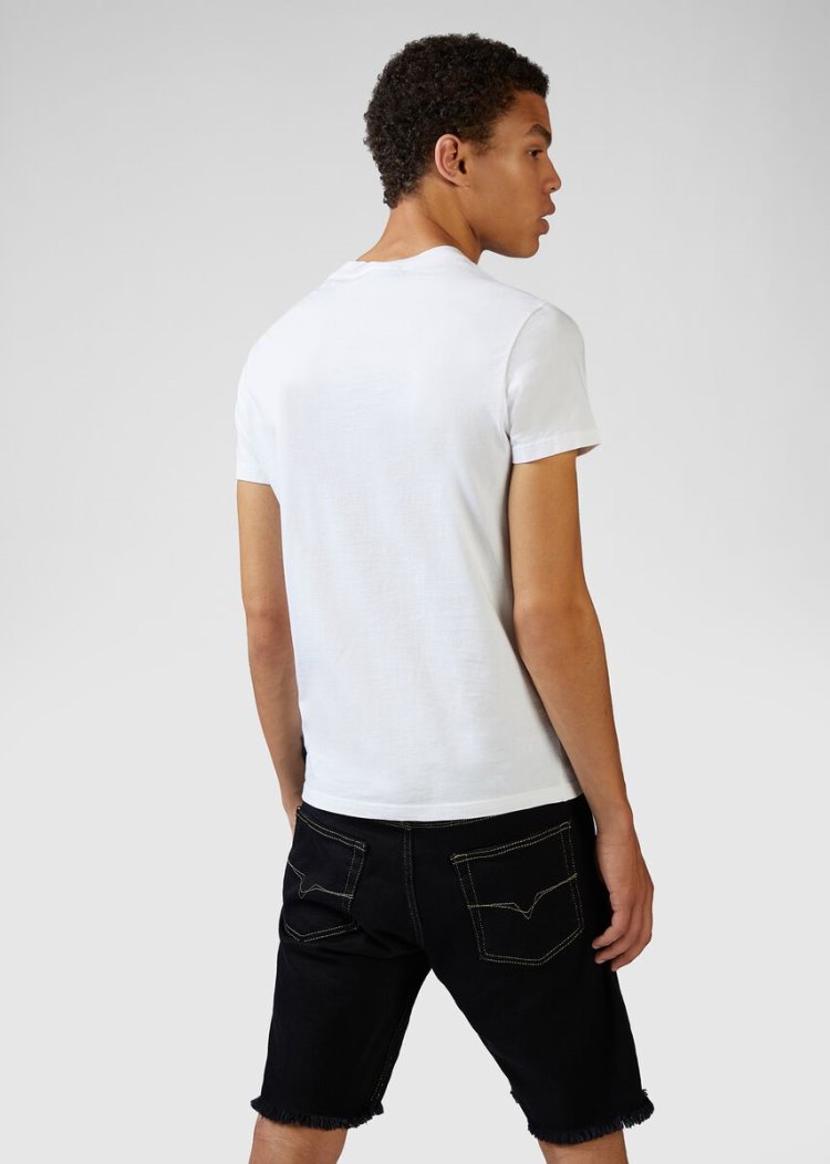 Versace Jeans Couture Logo T Shirt μπλουζακια Jeans Couture ασπρα | A9CKWUQ
