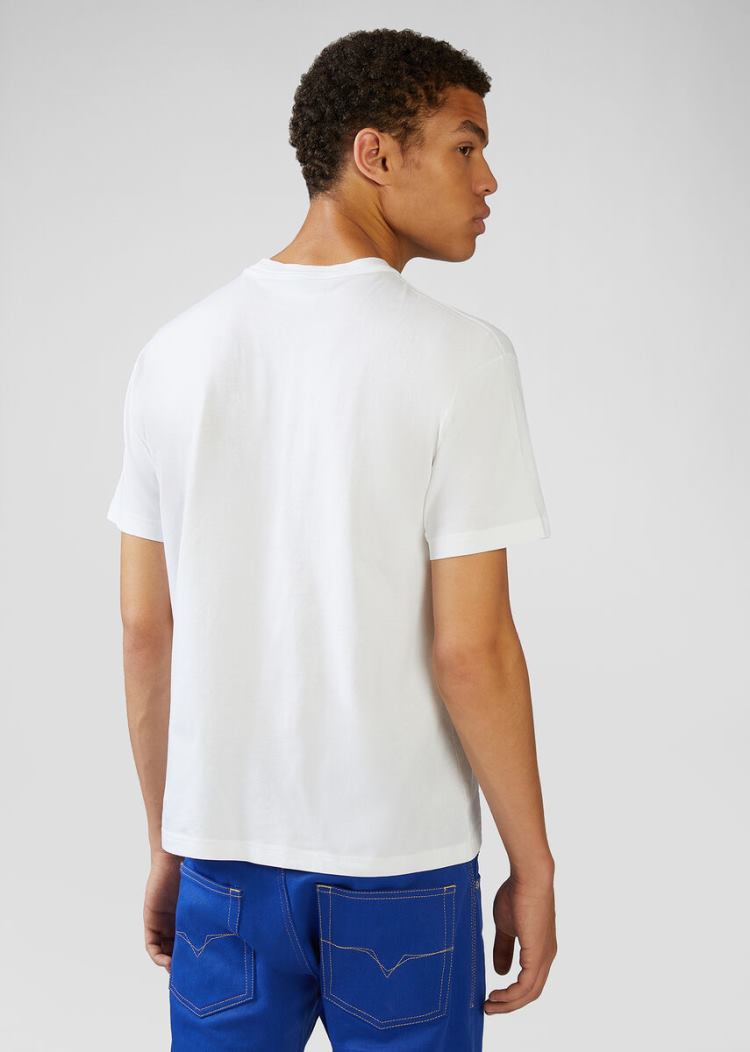 Versace Jeans Couture Logo T Shirt μπλουζακια Jeans Couture μπλε | NVSY64F