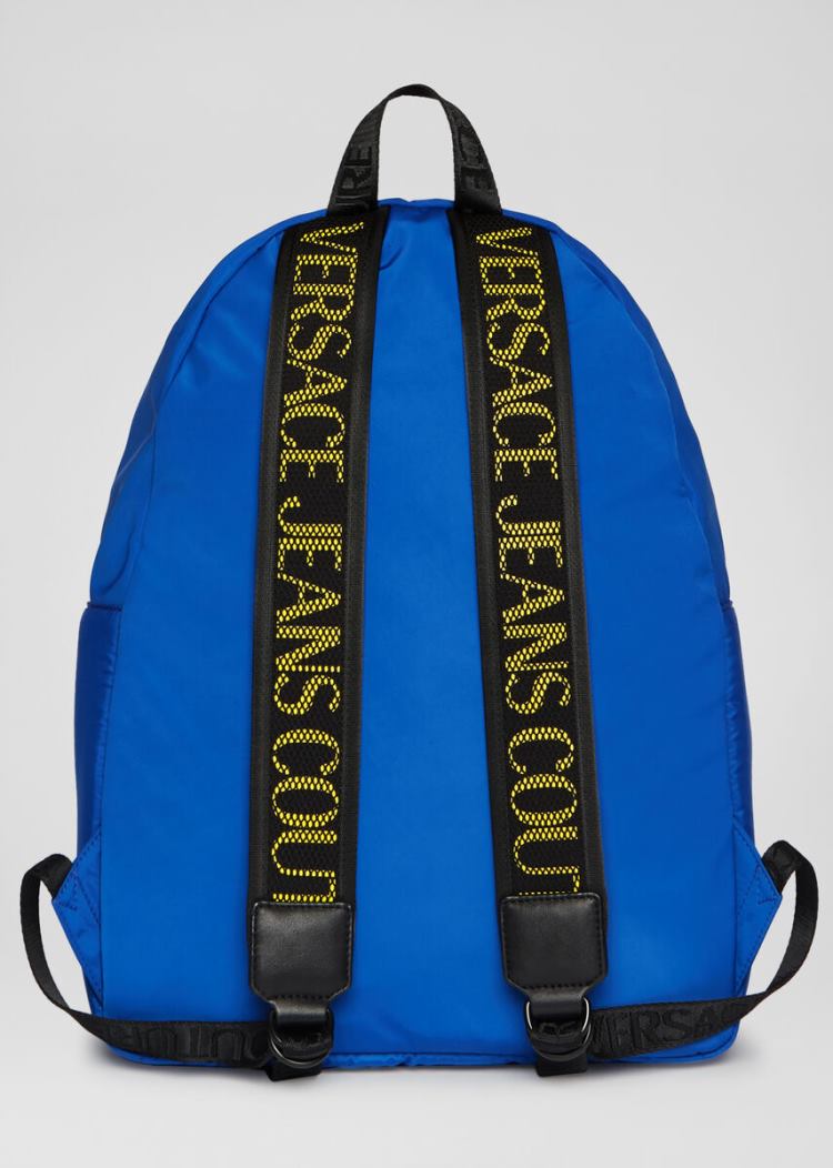 Versace Jeans Couture Logo Tape Backpack σακιδια πλατησ Jeans Couture μπλε | K4TDO75