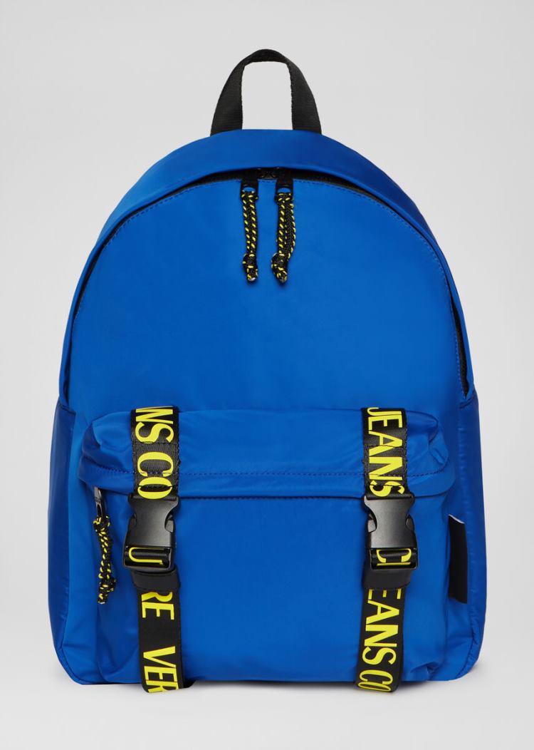 Versace Jeans Couture Logo Tape Backpack σακιδια πλατησ Jeans Couture μπλε | K4TDO75