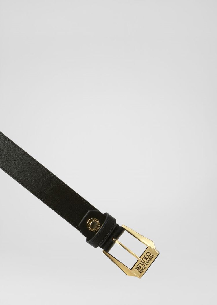 Versace Jeans Couture Logo πόρπης Belt ζωνη Jeans Couture μαυρα | NV2190W