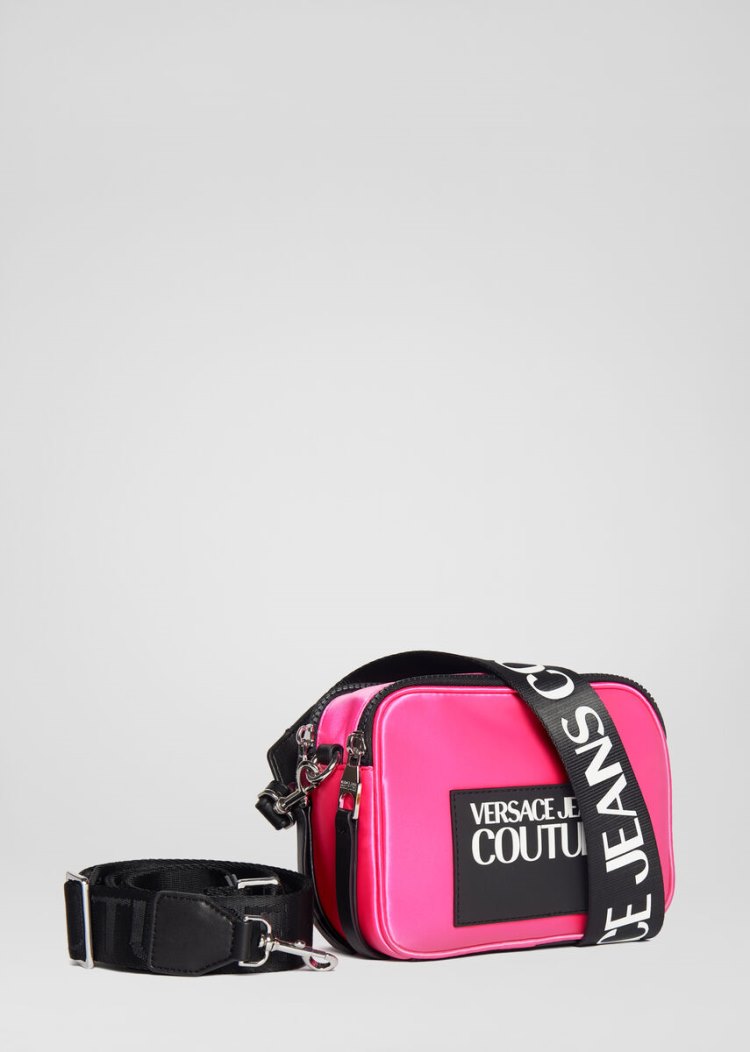 Versace Jeans Couture Macro Tag Camera Bag τσαντα Jeans Couture ροζ | 2S10ZMJ