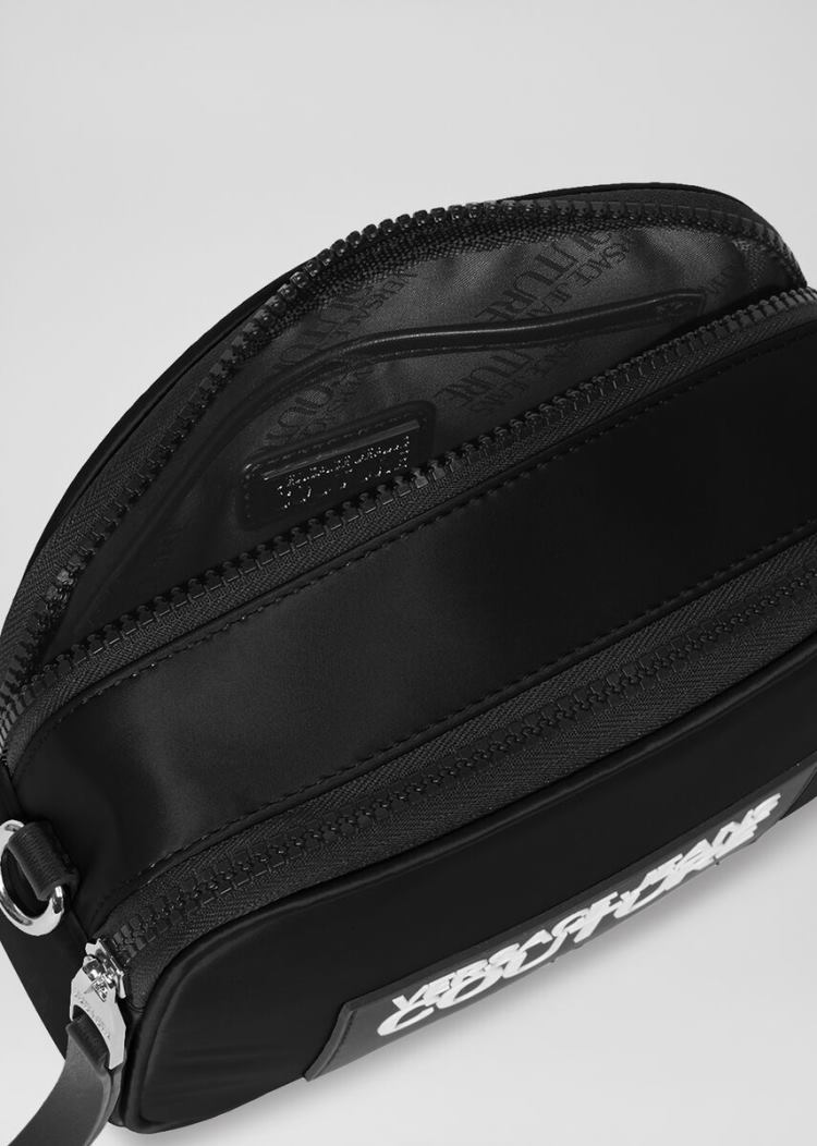 Versace Jeans Couture Macro Tag Camera Bag τσαντα Jeans Couture μαυρα | BUM5B9A