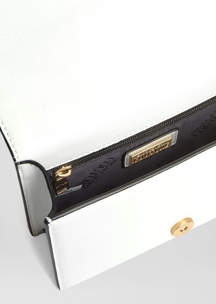 Versace Jeans Couture Salopette πόρπης Shoulder Bag τσαντα Jeans Couture ασπρα | 7VZ9YHF