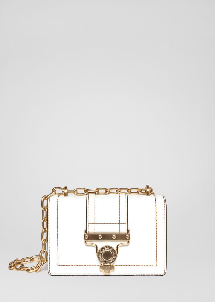 Versace Jeans Couture Salopette πόρπης Shoulder Bag τσαντα Jeans Couture ασπρα | 7VZ9YHF