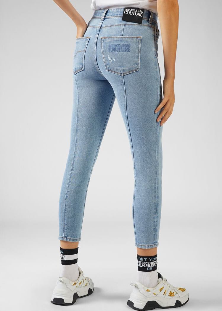 Versace Jeans Couture Skinny Fit Jeans τζιν παντελονι Jeans Couture μπλε | MB0CMNU
