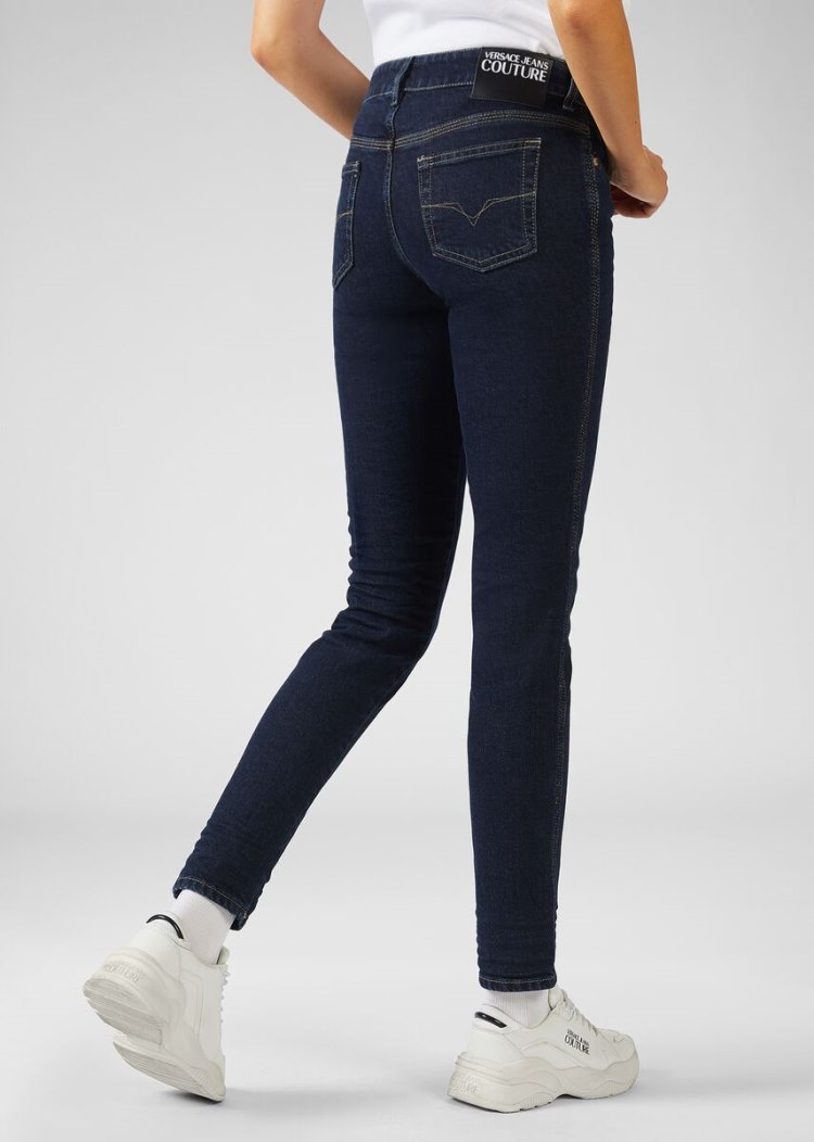 Versace Jeans Couture Skinny Fit Jeans τζιν παντελονι Jeans Couture μπλε | SMFIMEO