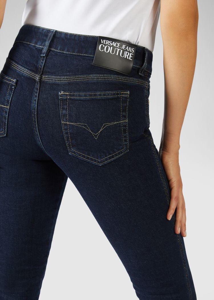 Versace Jeans Couture Skinny Fit Jeans τζιν παντελονι Jeans Couture μπλε | SMFIMEO