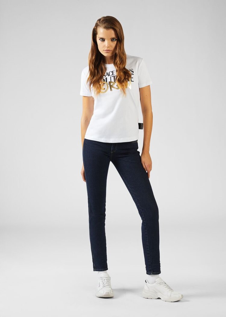Versace Jeans Couture Skinny Fit Jeans τζιν παντελονι Jeans Couture μπλε | SMFIMEO