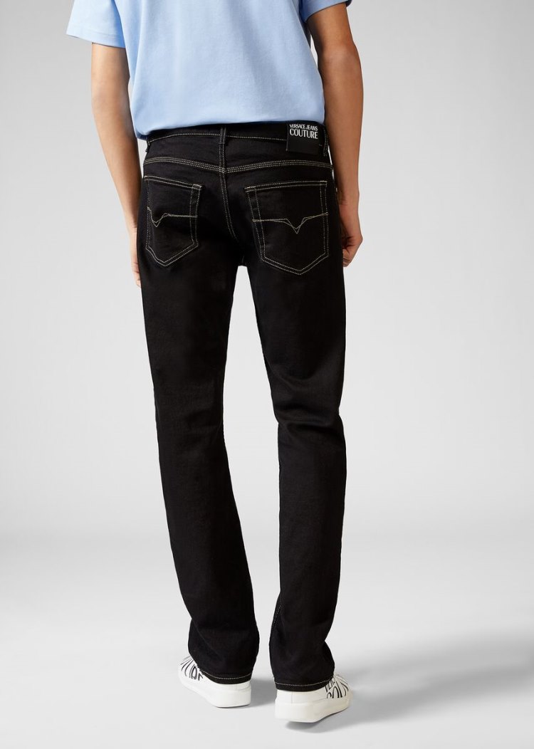 Versace Jeans Couture Slim Fit Jeans τζιν παντελονι Jeans Couture μαυρα | 8H9XV70