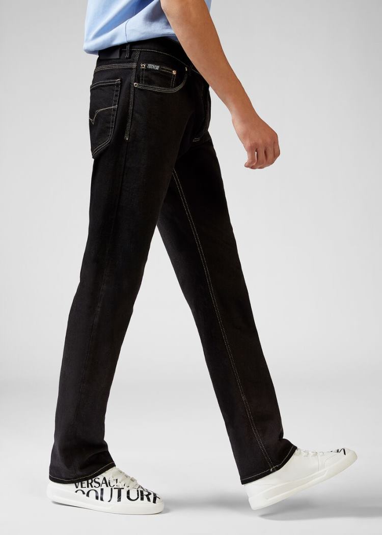 Versace Jeans Couture Slim Fit Jeans τζιν παντελονι Jeans Couture μαυρα | 8H9XV70