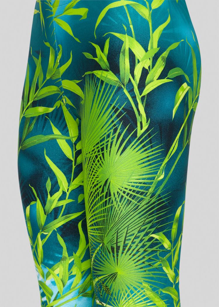Versace Jungle Print Leggings κολαν γυναικεια Πολύχρωμο | Z9MBFDR