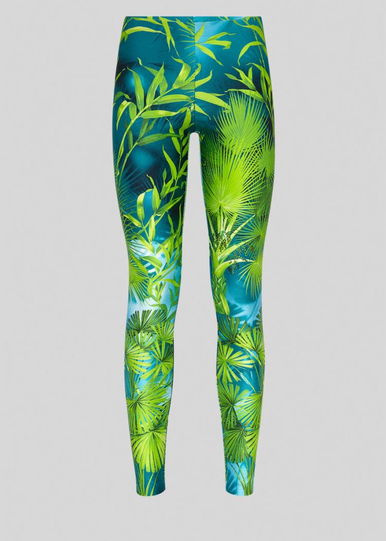 Versace Jungle Print Leggings κολαν γυναικεια Πολύχρωμο | Z9MBFDR
