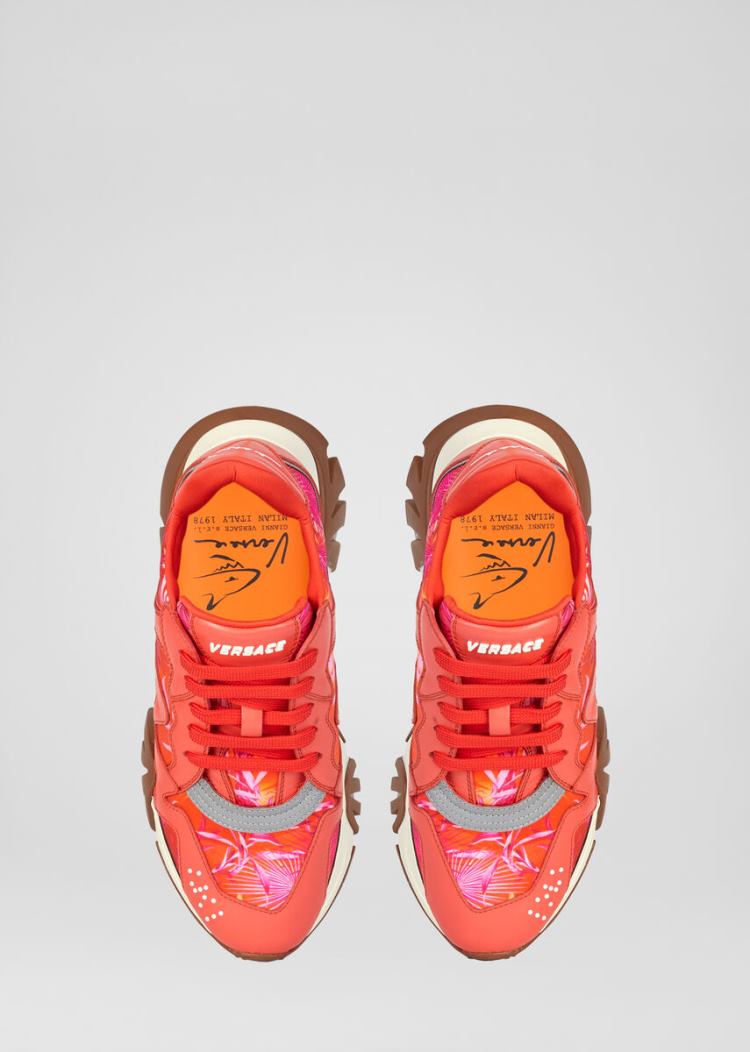 Versace Jungle Print Squalo Trainers αθλητικα γυναικεια Πολύχρωμο | 3Q997IS