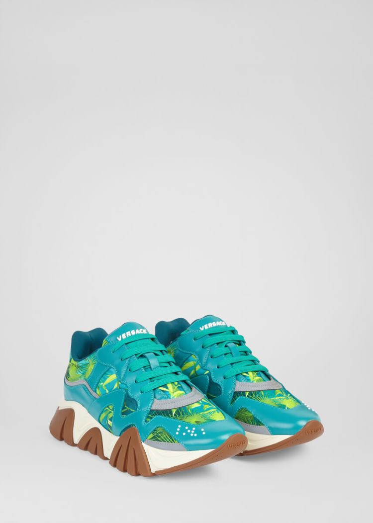 Versace Jungle Print Squalo Trainers αθλητικα γυναικεια Πολύχρωμο | JN7NJVY