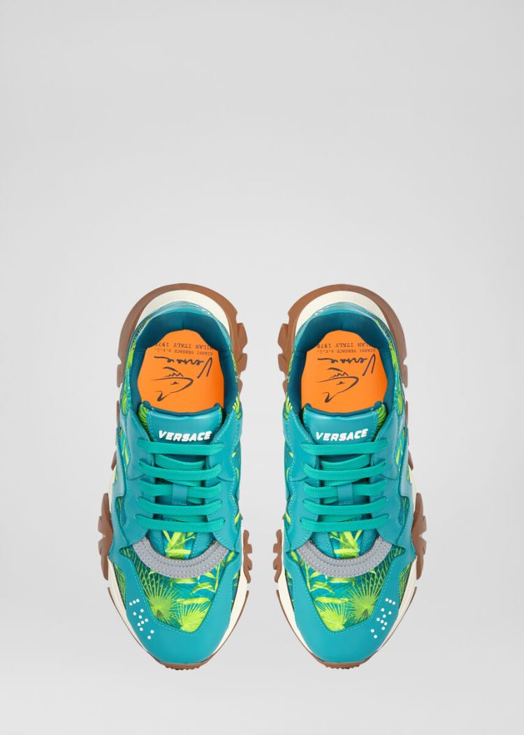 Versace Jungle Print Squalo Trainers αθλητικα γυναικεια Πολύχρωμο | JN7NJVY