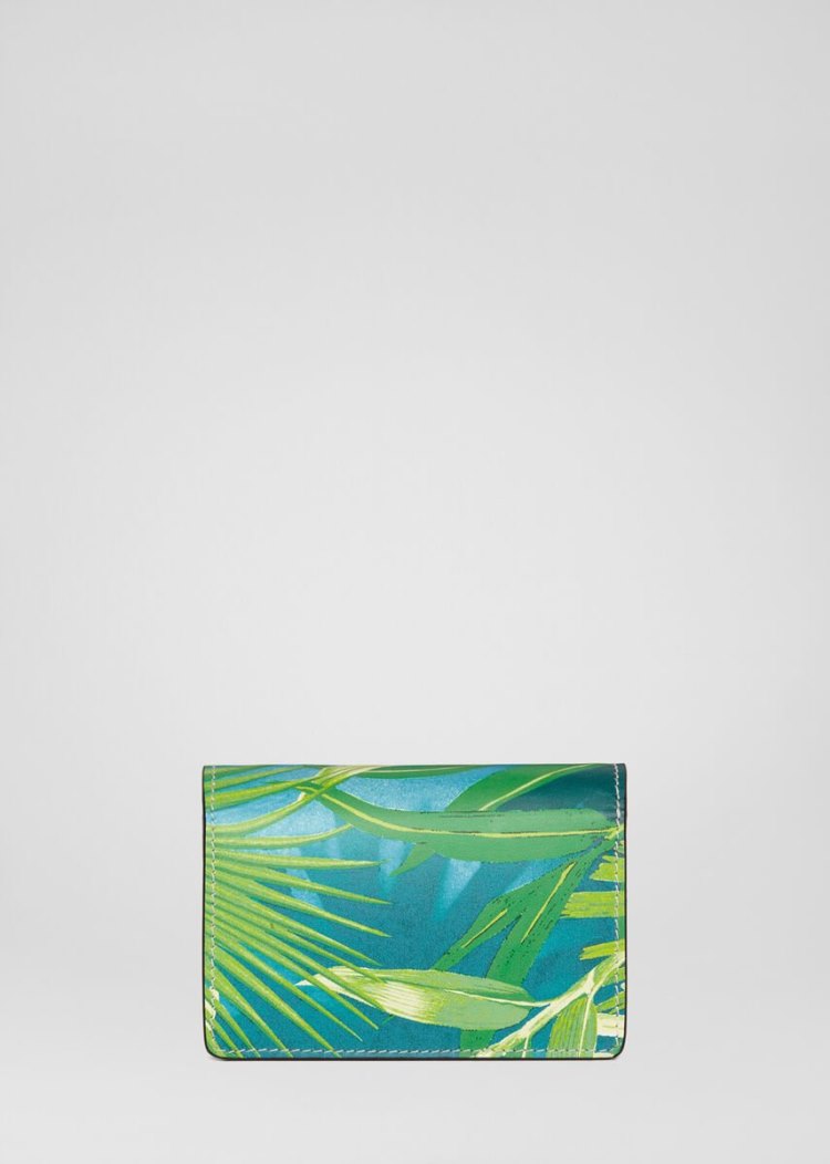 Versace Jungle Print Virtus Mini Chain Wallet πορτοφολια γυναικεια Πολύχρωμο | TVINPQG