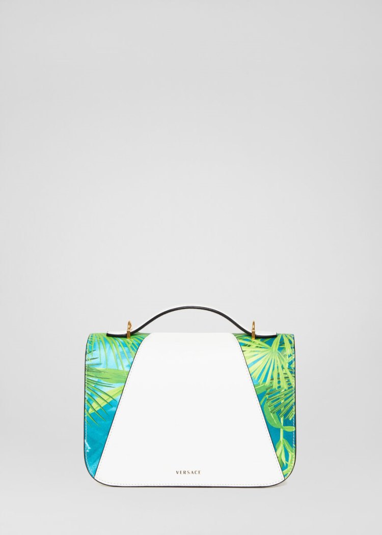 Versace Jungle Print Virtus Shoulder Bag Virtus Bag γυναικεια Πολύχρωμο | C698QMM