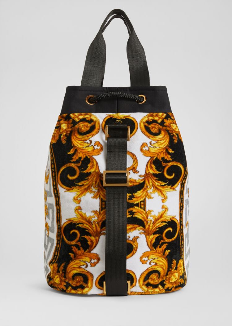 Versace La Coupe Des Dieux Print Beach Bag μαγιό γυναικεια Πολύχρωμο | 6OWQC7Q