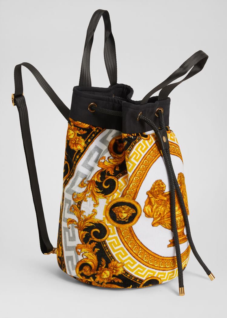 Versace La Coupe Des Dieux Print Beach Bag μαγιό γυναικεια Πολύχρωμο | 6OWQC7Q