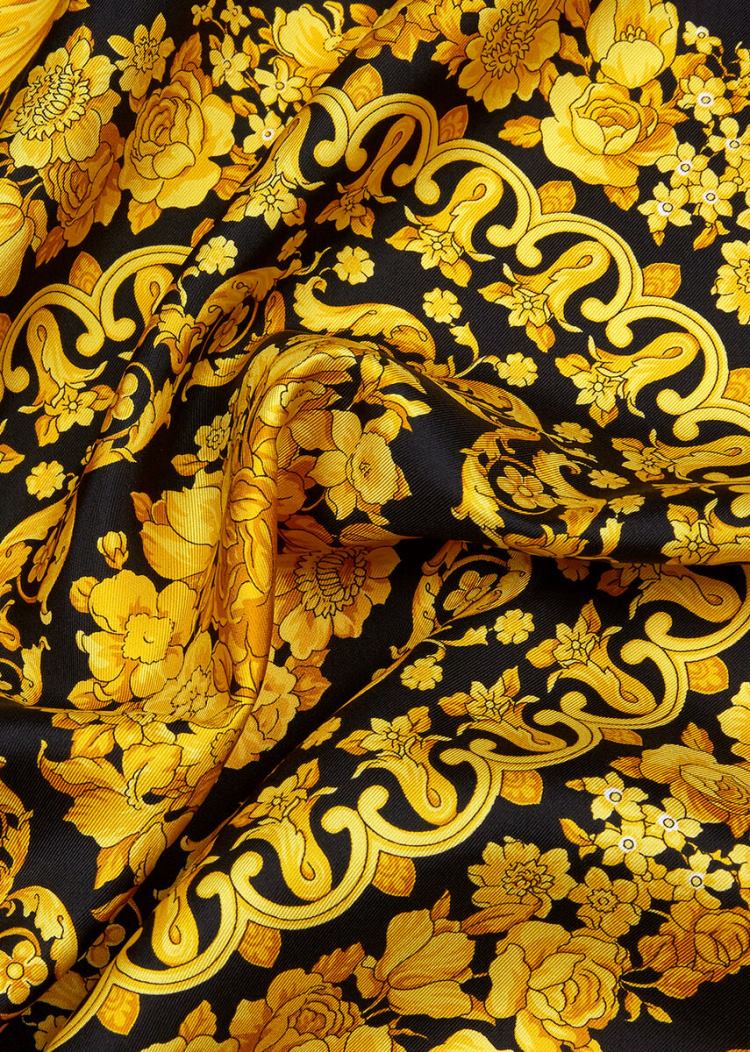 Versace Large Barocco FW'91 Silk Foulard γυναικεια Πολύχρωμο | C6C8CY6