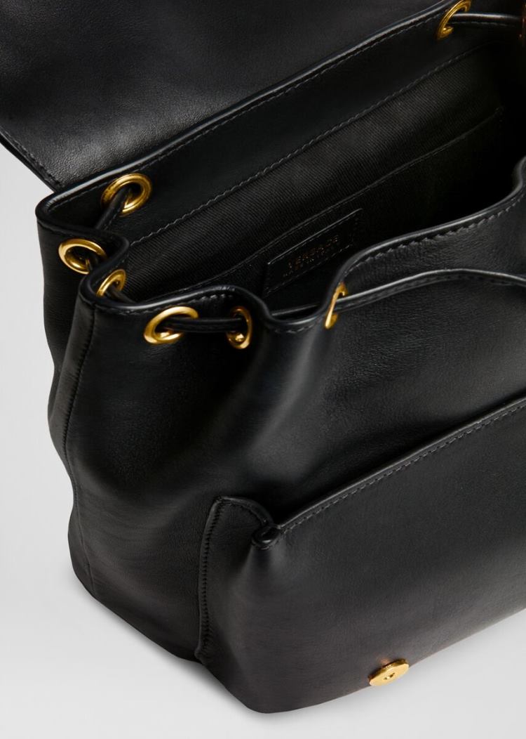 Versace Large Virtus Backpack σακιδια πλατησ γυναικεια μαυρα | 6Z5QM6X