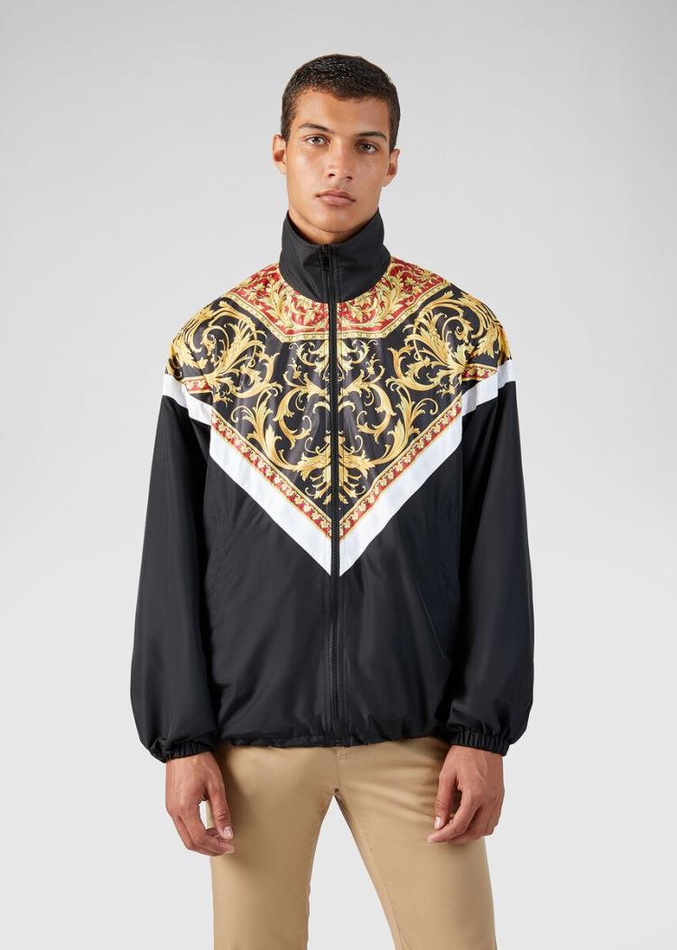 Versace Le Pop Classique Jacket μπουφαν ανδρικα Πολύχρωμο | 2EP2V0N