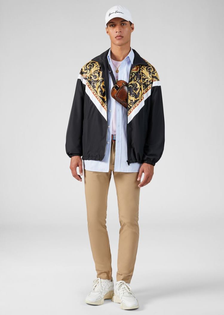 Versace Le Pop Classique Jacket μπουφαν ανδρικα Πολύχρωμο | 2EP2V0N