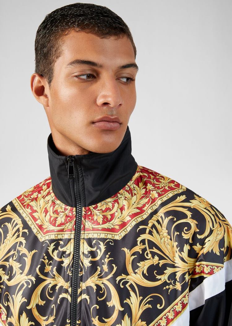 Versace Le Pop Classique Jacket μπουφαν ανδρικα Πολύχρωμο | 2EP2V0N