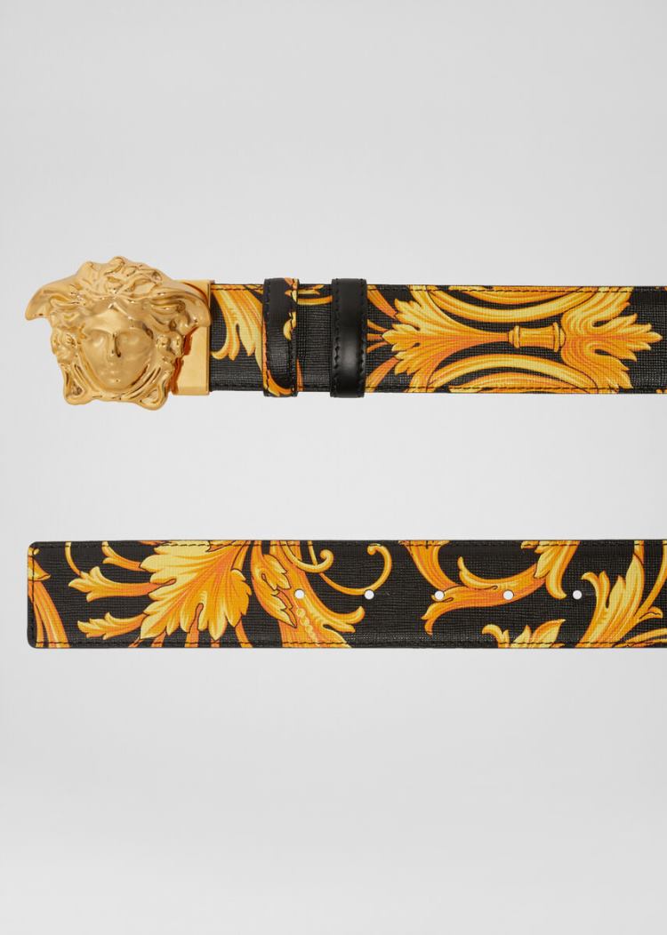 Versace Le Pop Classique Print Palazzo Belt ζωνη ανδρικα Πολύχρωμο | DQQZTF8