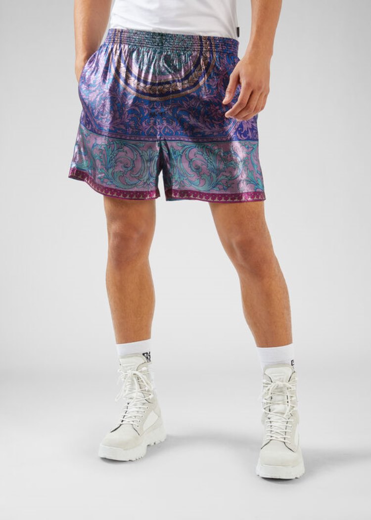 Versace Le Pop Classique Print Shorts σορτσ ανδρικα Πολύχρωμο | HAE94KC
