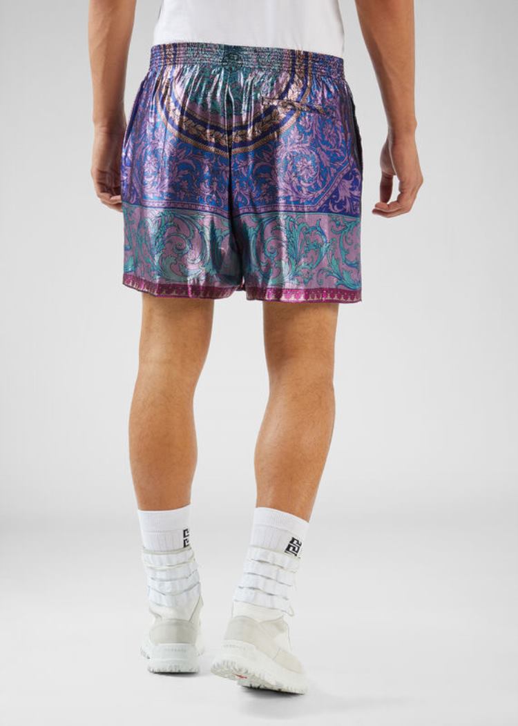 Versace Le Pop Classique Print Shorts σορτσ ανδρικα Πολύχρωμο | HAE94KC