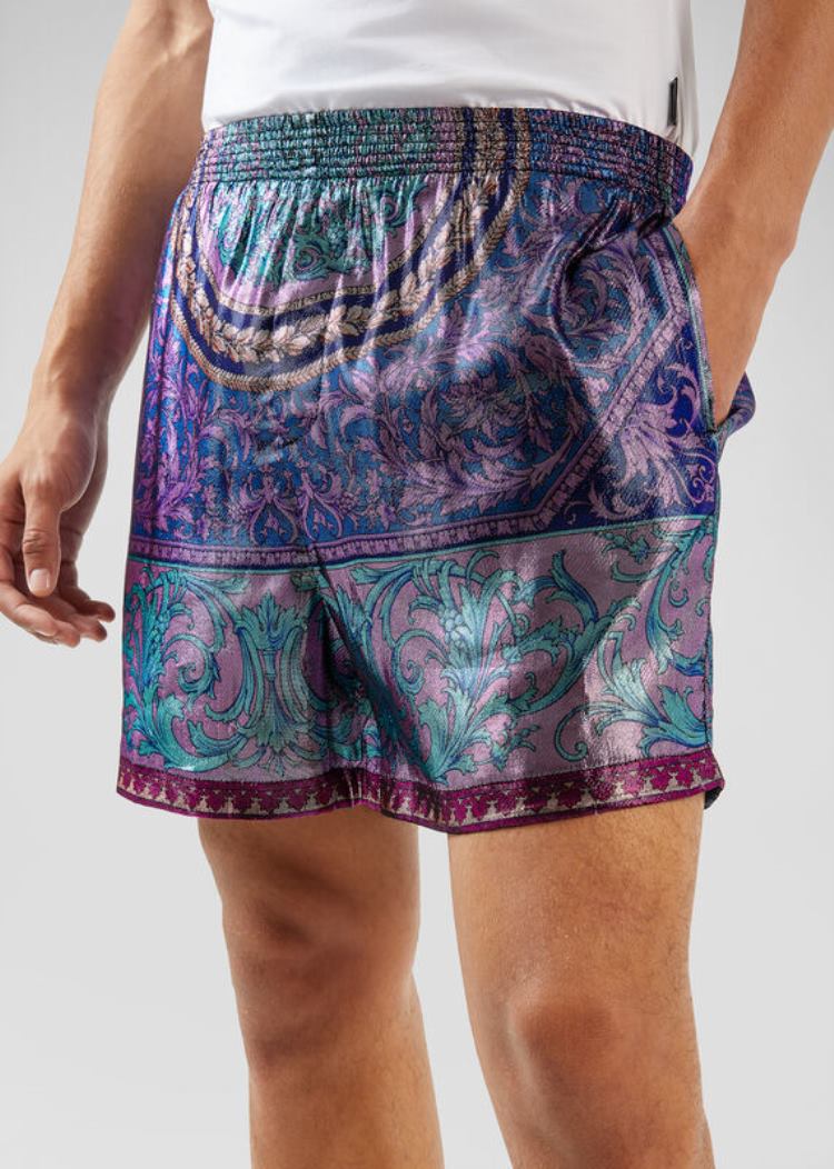 Versace Le Pop Classique Print Shorts σορτσ ανδρικα Πολύχρωμο | HAE94KC