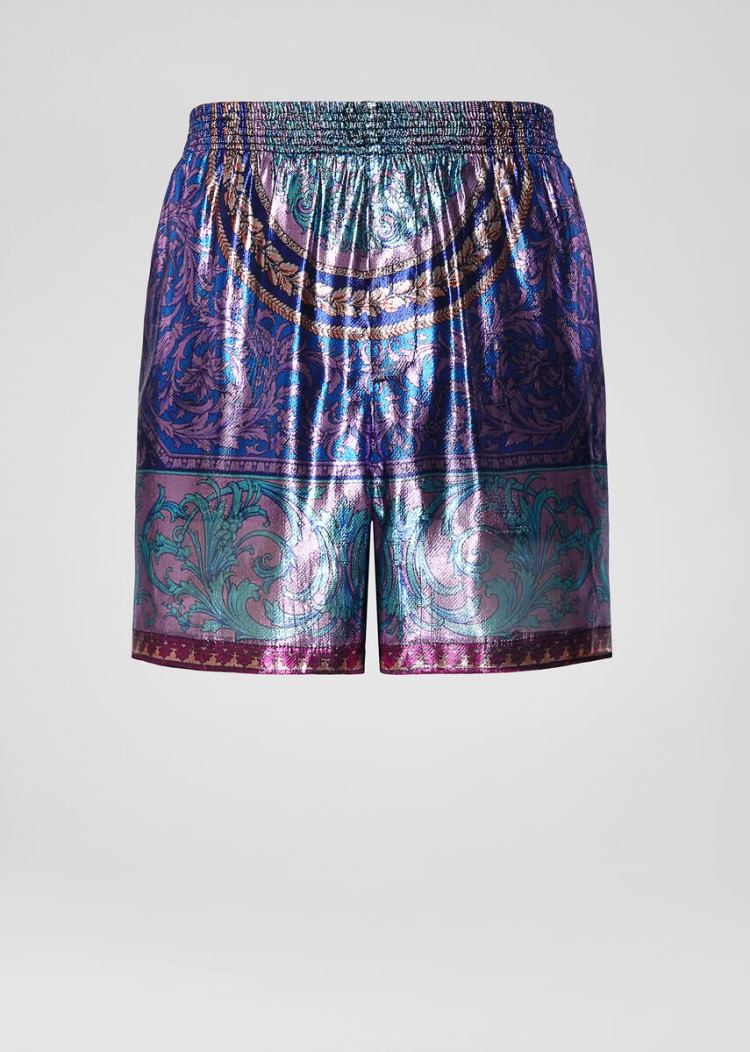 Versace Le Pop Classique Print Shorts σορτσ ανδρικα Πολύχρωμο | HAE94KC