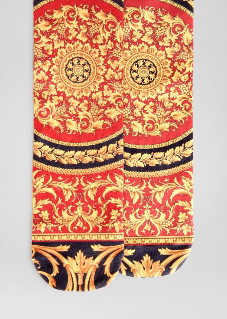 Versace Le Pop Classique Print Socks καλτσεσ ανδρικα Πολύχρωμο | CX9LQGD
