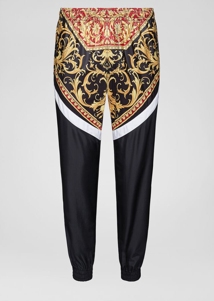 Versace Le Pop Classique Print νάιλον Trackpants παντελόνι ανδρικα Πολύχρωμο | 5680MFO
