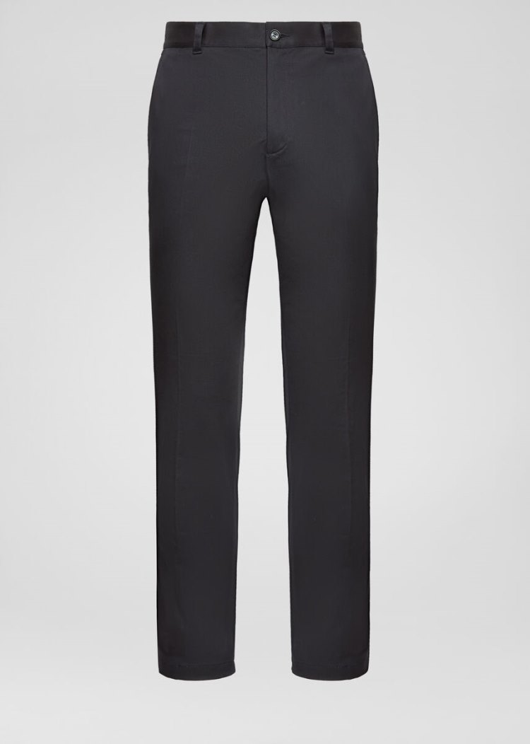 Versace Logo Tab Trousers παντελόνι ανδρικα μαυρα | Q1WCIT6